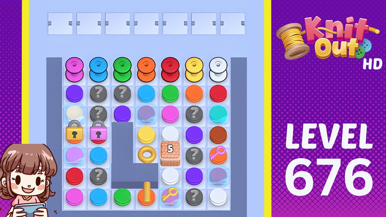 Knit Out Level 676 Solution Walkthrough