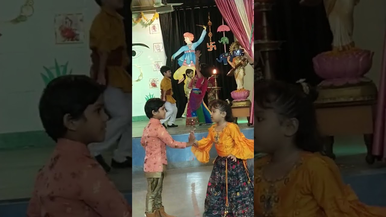 #yashjourney #ukg #navratrispecial #schoolperformance