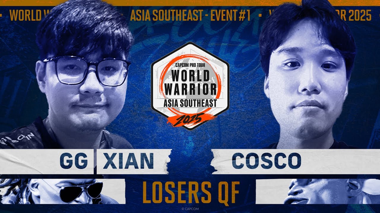 Xian (Dee Jay) vs. Cosco (Blanka) - Top 8 - World Warrior Asia Southeast 1