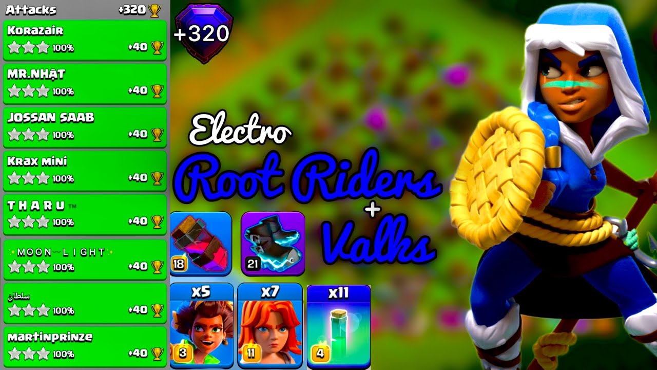 TH17 Perfect Day with Root Riders & Valks