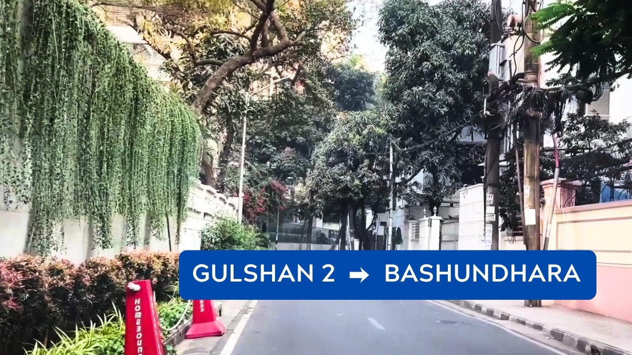 The Daily Drive: Gulshan 2 to Bashundhara R/A (POV)