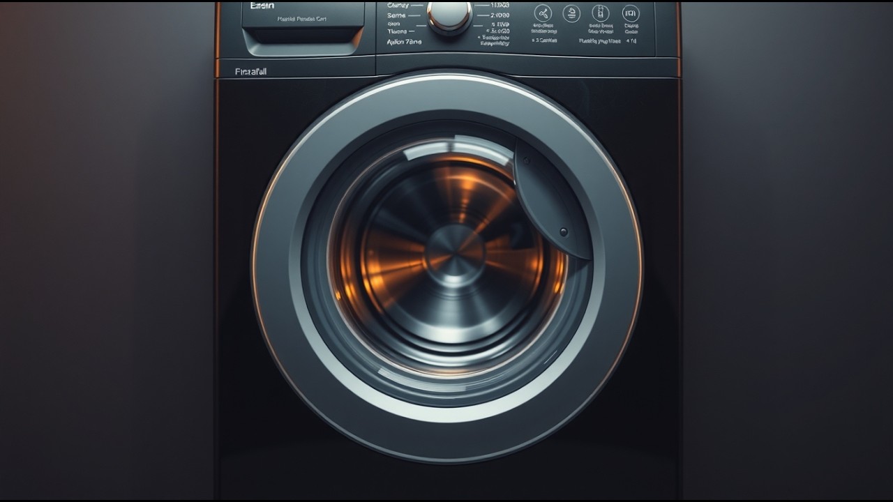 Full Washing Machine Spin Cycle from Start to Finish