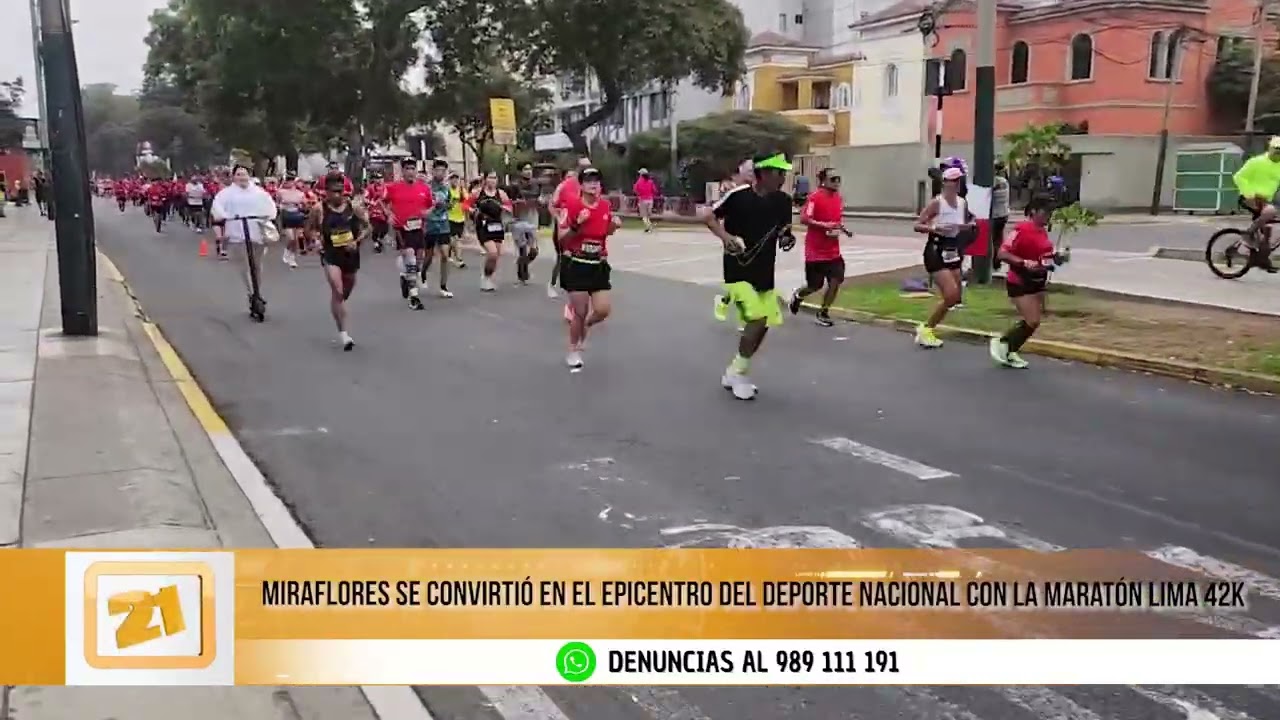 Récord histórico en la maratón Lima 42K con más de 20 mil corredores