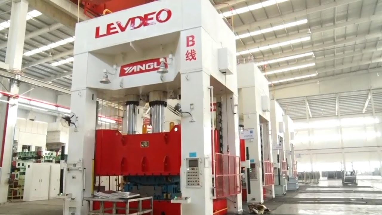 Yangli YLZ34 Hydraulic Press Line | 1000T + 800T + 2&times;500T | Automotive Stamping Solution