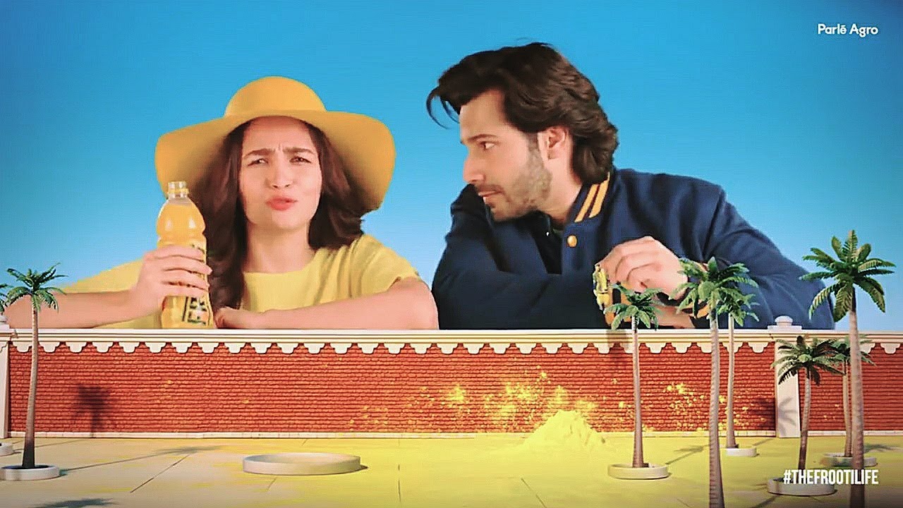 Alia Bhatt and Varun Dhawan Frooti Ad