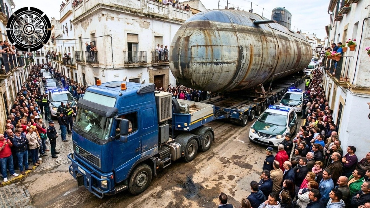 82 SCHWERTRANSPORTE am LIMIT | Wie sich dieser Koloss durch Europas engste Altstadt zwingt