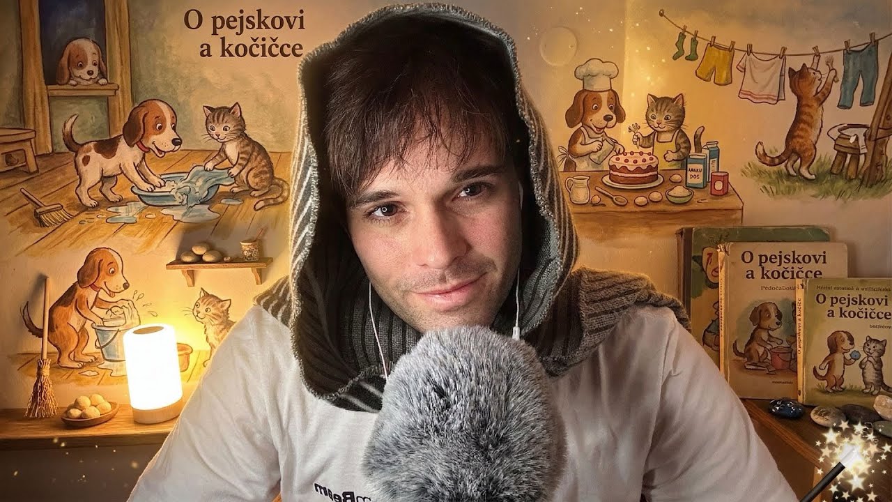 Pohádka na Dobrou Noc ASMR 🇨🇿 / Czech Bedtime Story ASMR 🇨🇿 Šeptání / Whispering / 4K 😴 (České ASMR)