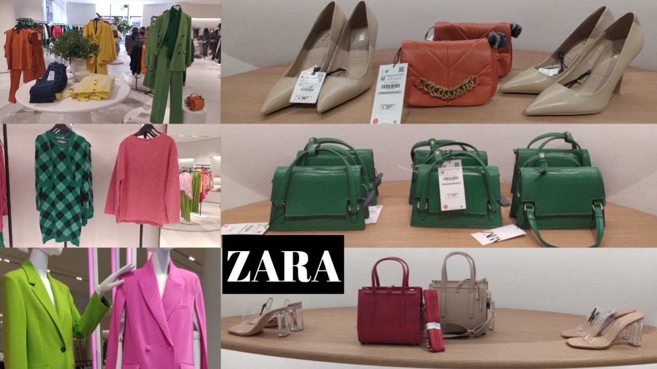 ZARA NEW COLLECTION * BAGS  & SHOES *ZARA 2022 *Window Shopping