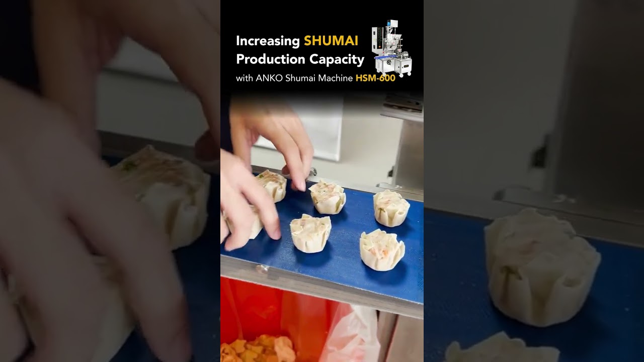 Boost Your Shumai Production | ANKO HSM-600 Machine | Jebbeh Group Middle East 