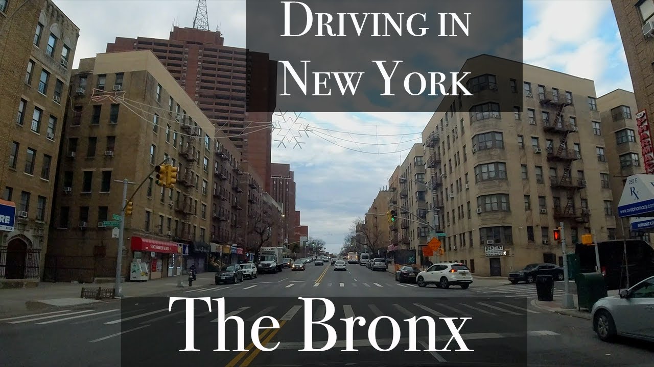 The Bronx.4K.Driving in New York.Dash Cam