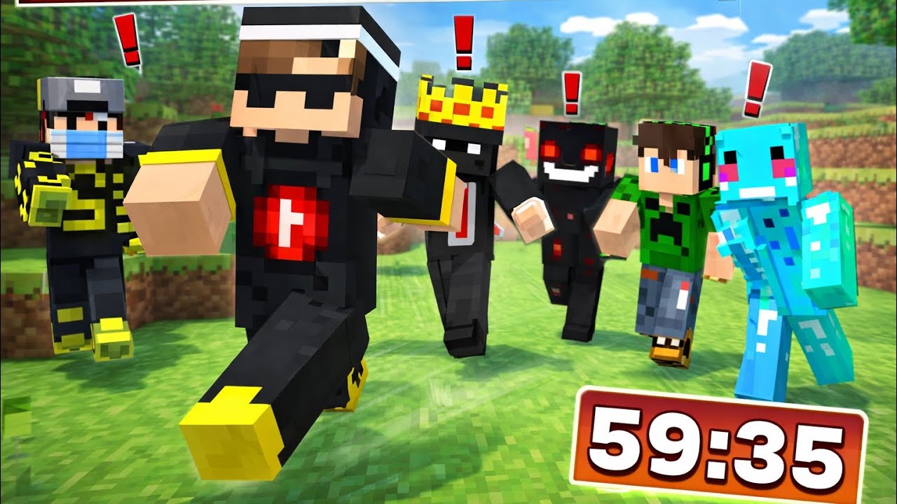 I Try To Survive One Hour In Battlepie Minecraft Server