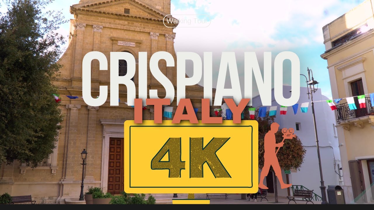 Crispiano, Italy 4K - Walking Tour Pt.3