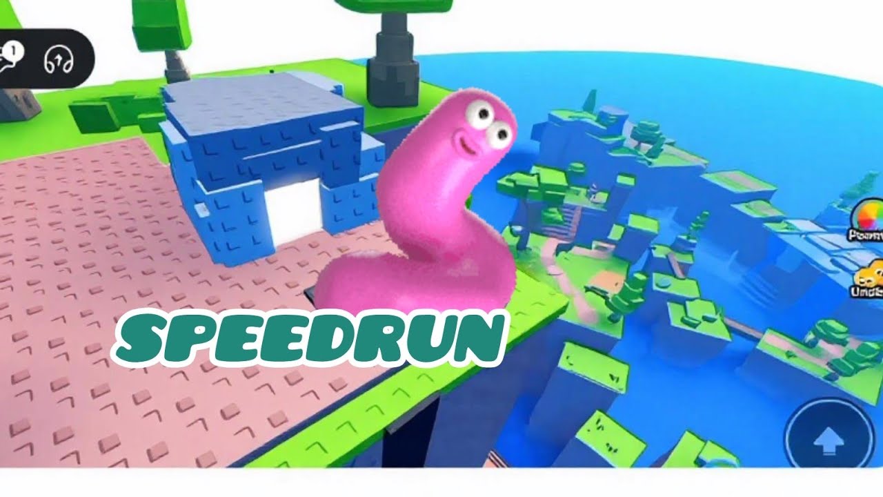 Cacing Speedrun Jalan Sendiri Bisa Kan