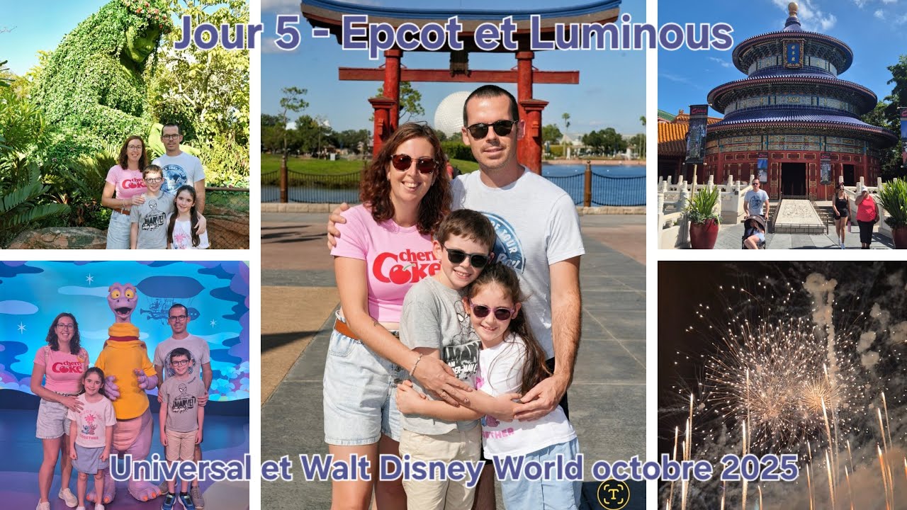 #5 - EPCOT en famille 🌍✨ | World Showcase & spectacle Luminous
