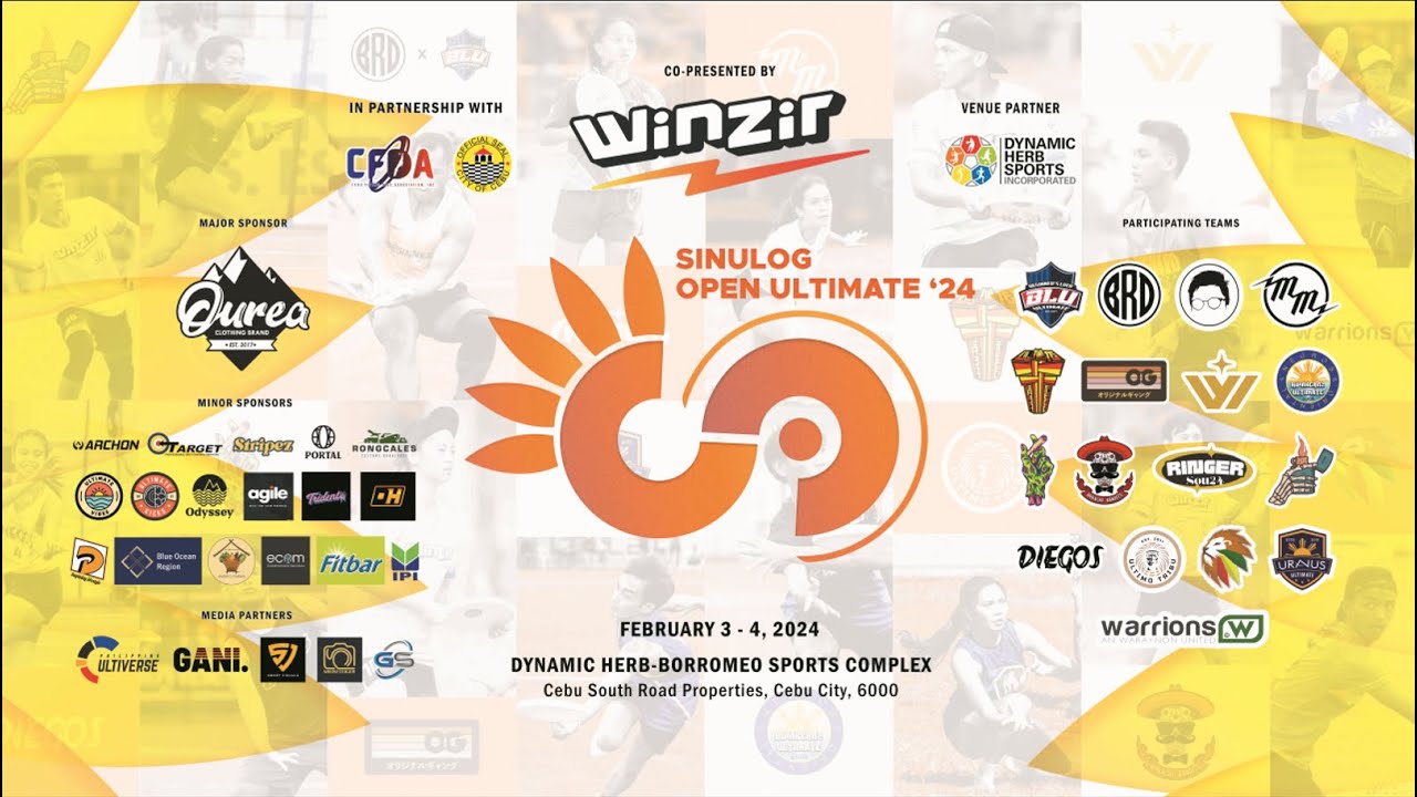 Sinulog Open Ultimate 2024 | Day 2 |  Sunday, February 4, 2024