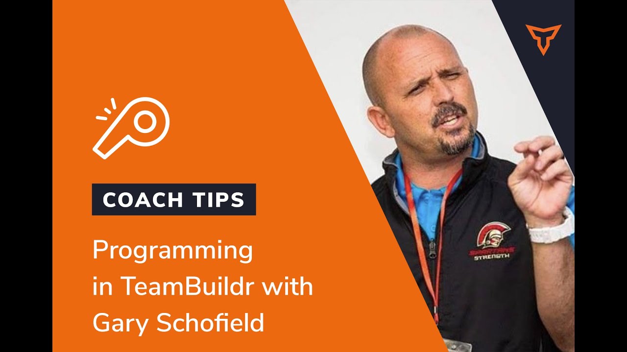 Sample Programming Strength Session in TeamBuildr with Gary Schofield