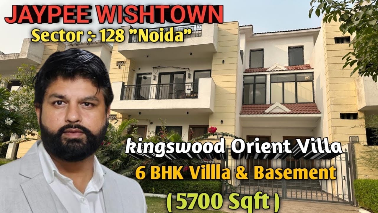 Jaypee Wish town || kings wood Original Villa || Sector 128 || plot || Villa || Noida Expressway 