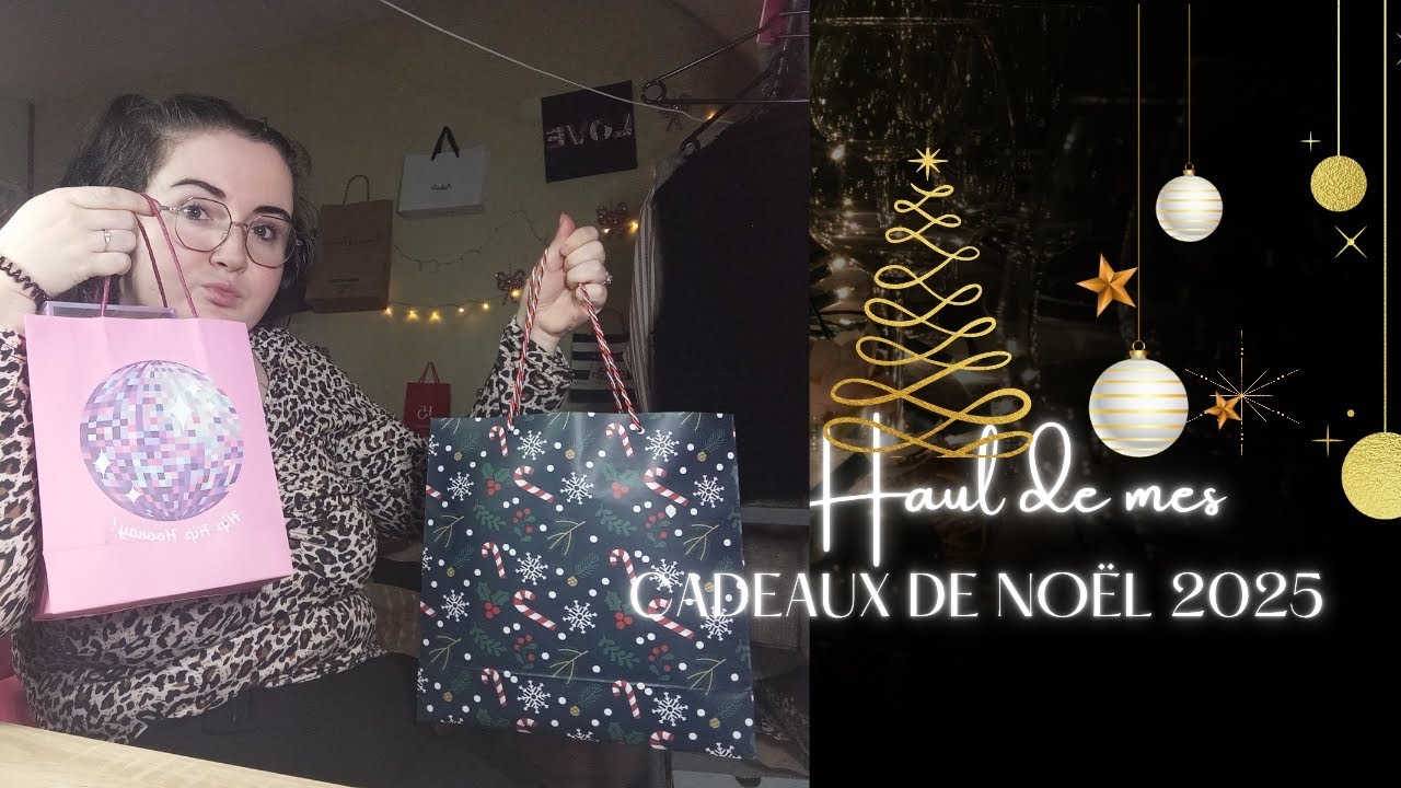 Haul de mes cadeaux de Noël 2025 🎄🎁✨#haul #noel2025 #cadeau 