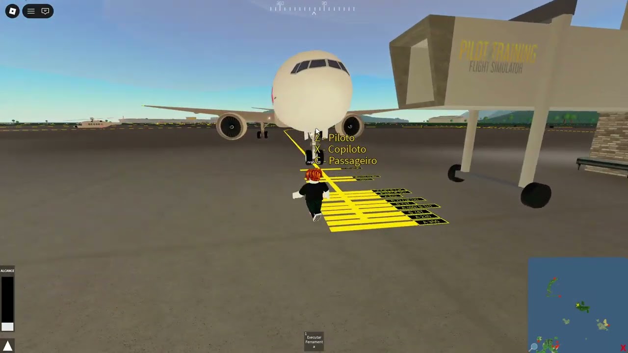 testando os aviao