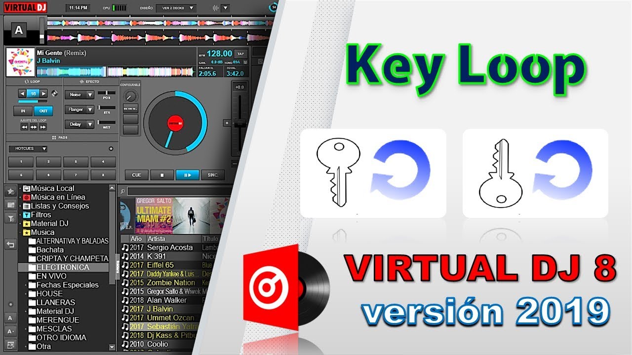 Efecto Key Loop en VirtualDJ 8 3