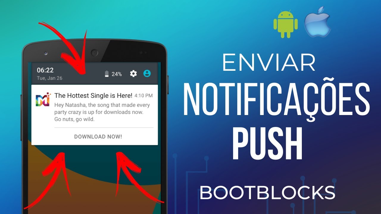 Push Notifications no Bootblocks