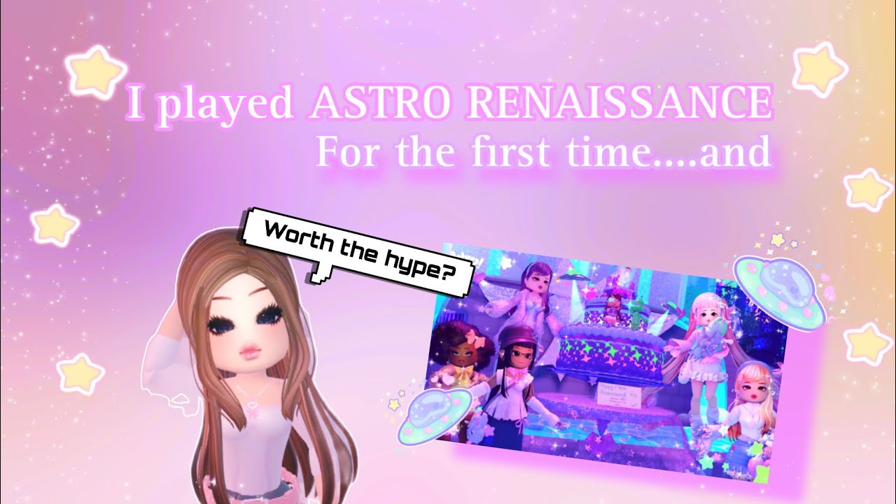 I played astro renaissance for the first time.…