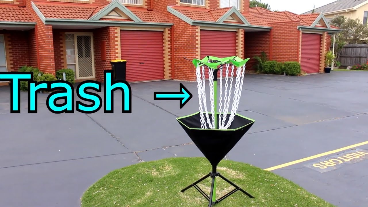 DO NOT BUY THE FRANKLIN DISC GOLF PORTABLE BASKET | (Cheap Basket from Amazon)