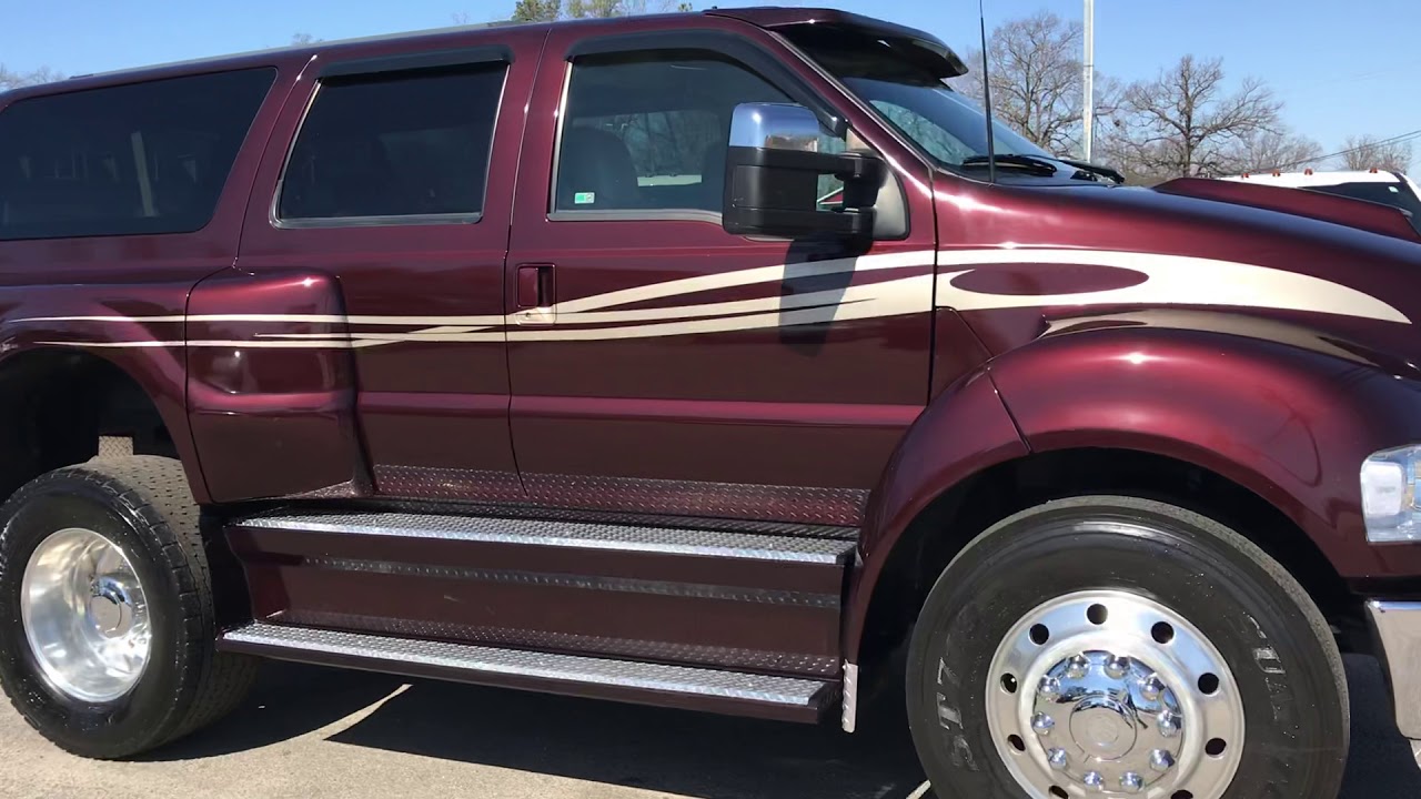 2008 Ford F650/Excursion Cummins Turbo Diesel Custom Conversion Dually Super Singled Truck/SUV