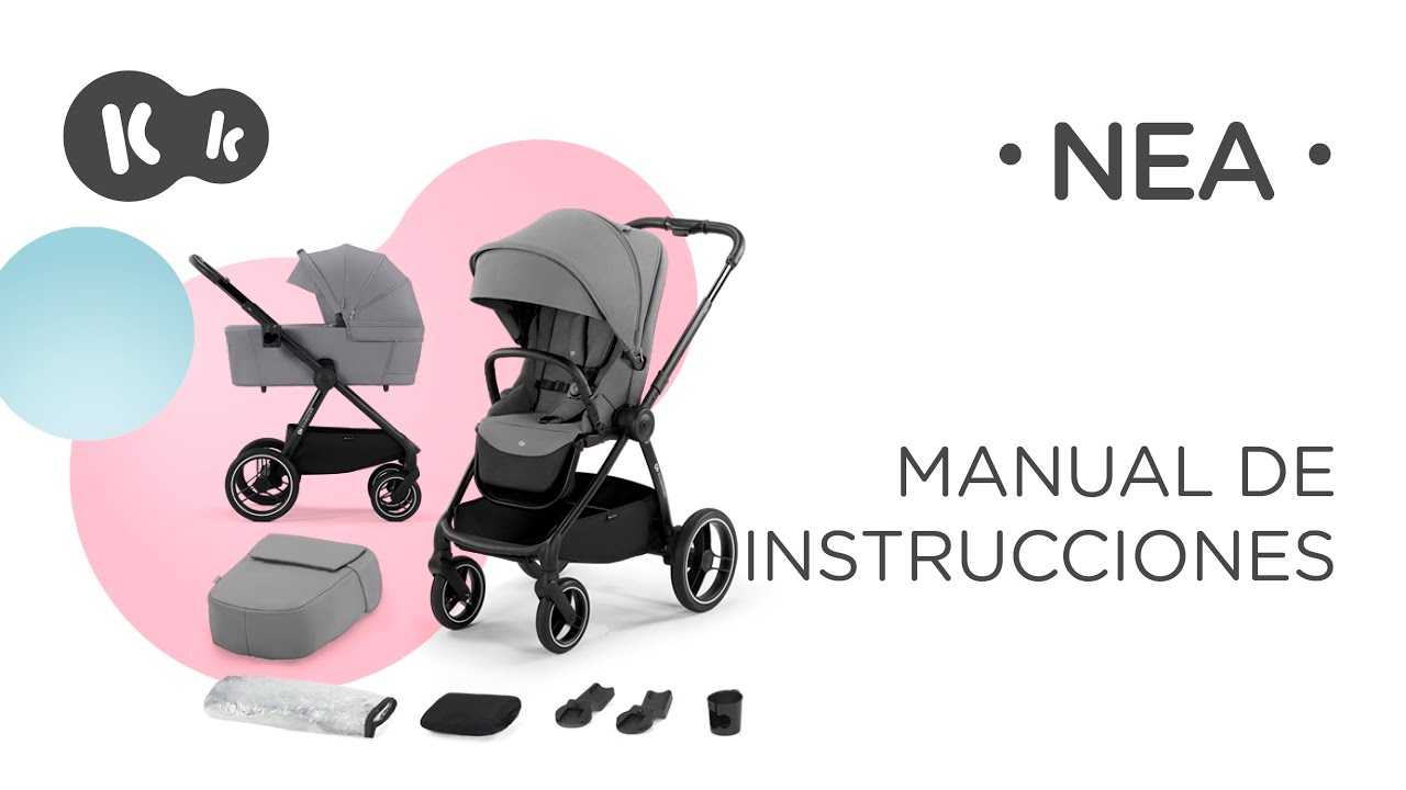 Cómo montar el carrito de bebé NEA 2 en 1 de Kinderkraft | Manual de instrucciones