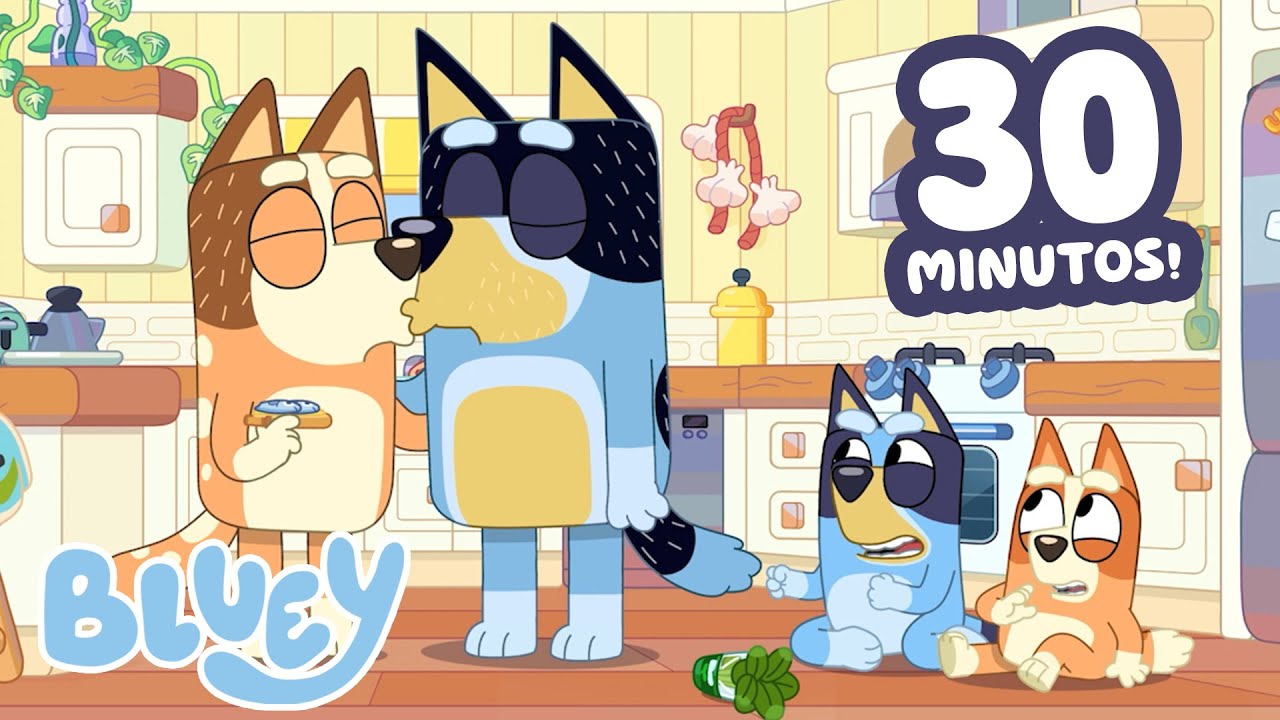 Comemorando o Dia dos Namorados com Bluey 🥰💙! | Bluey Português Brasil Canal Oficial