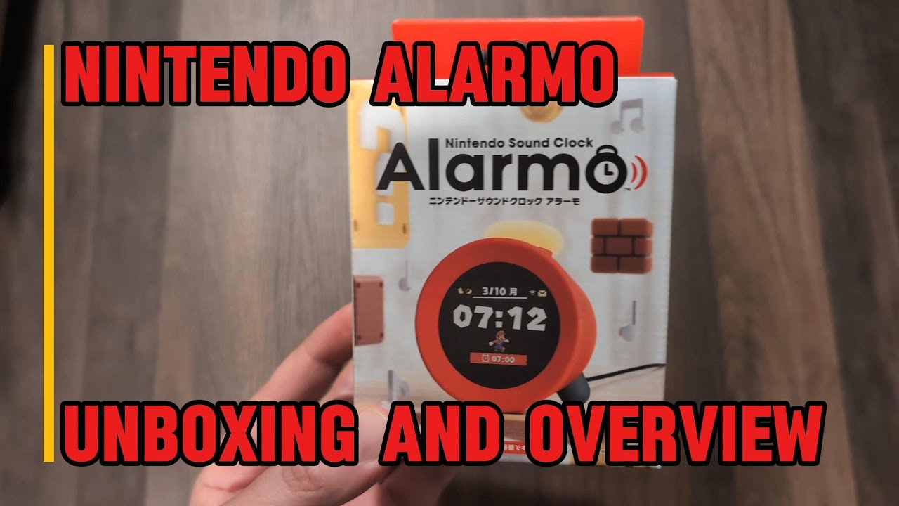 Nintendo Alarmo - Unboxing and Overview