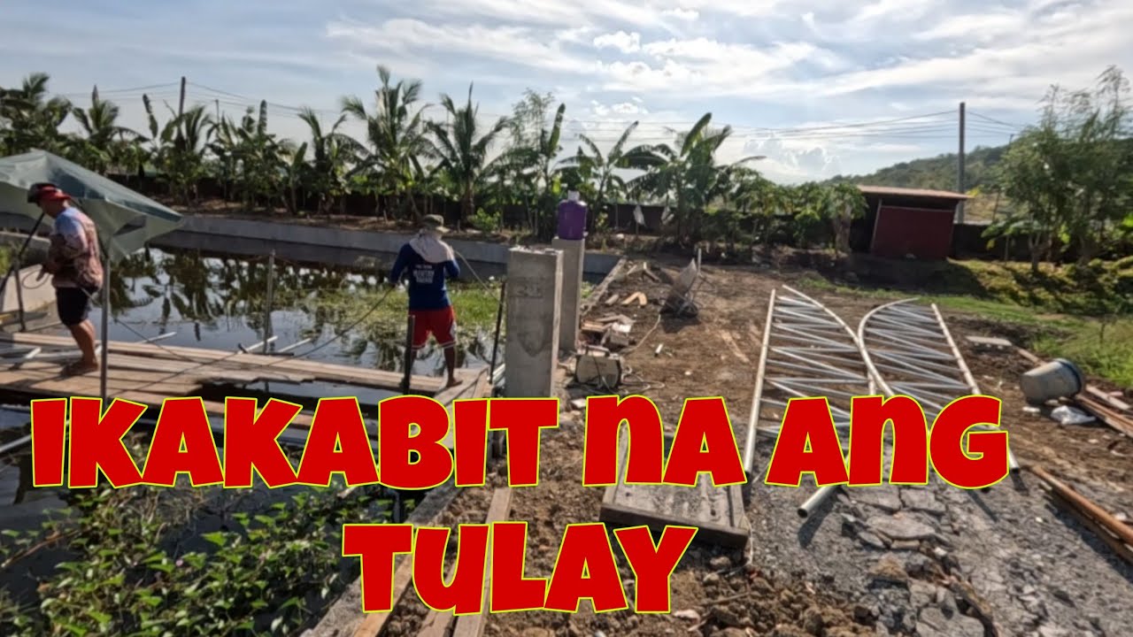 2 days nanaman na walang welding | Kinabit na nila ang tulay papuntang island
