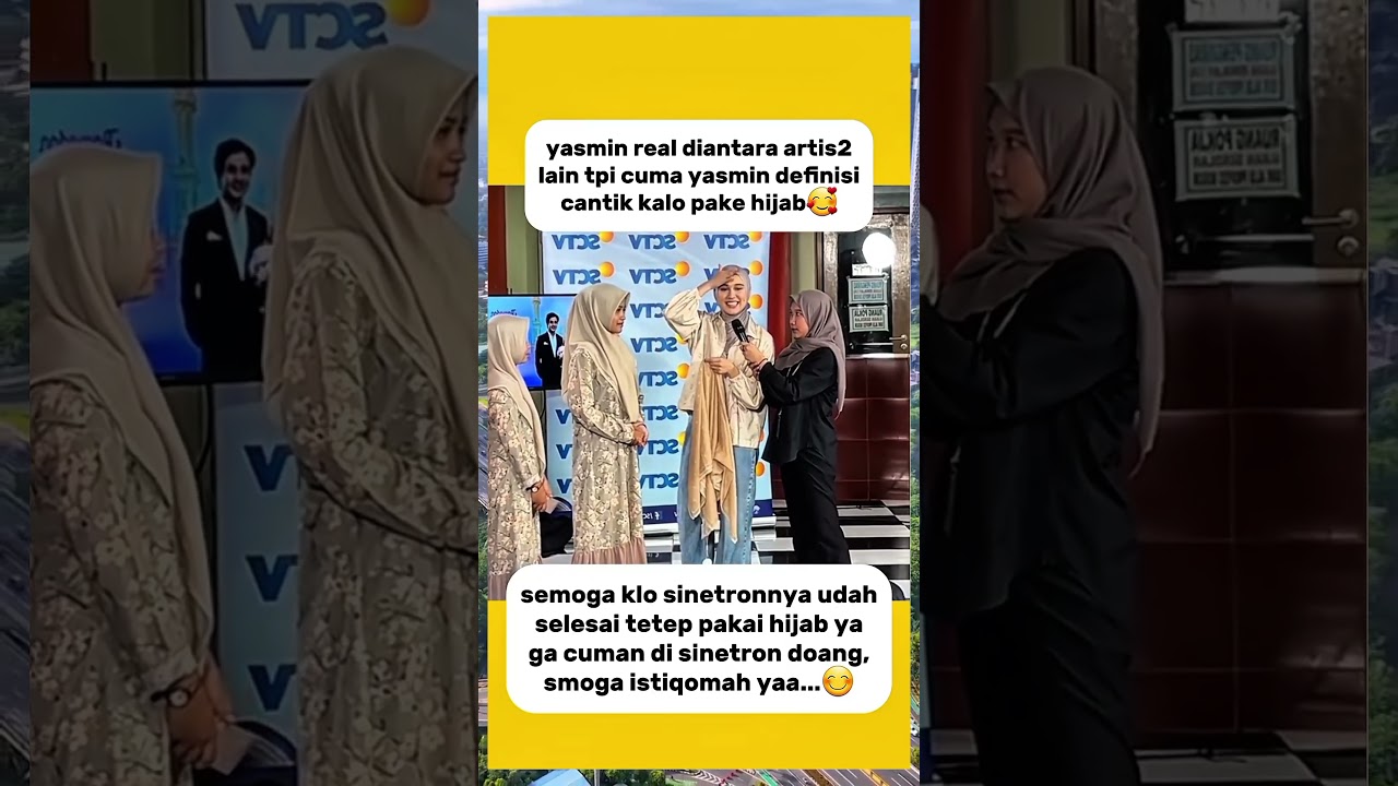 semoga istiqomah ya #yasminnapper #viral #selebriti