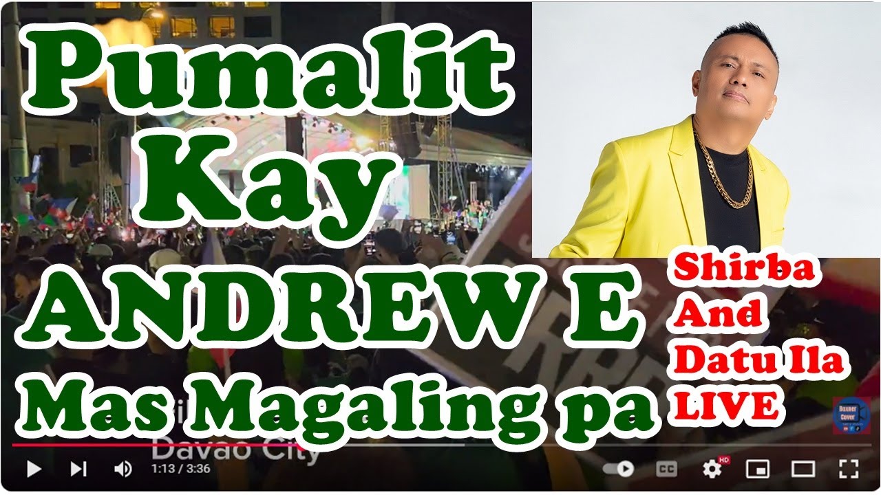 DUTERTE PA RIN KAMI Performed Live by Shirba and Datu Ila /Global Tribute for FPRRD/ Davao City