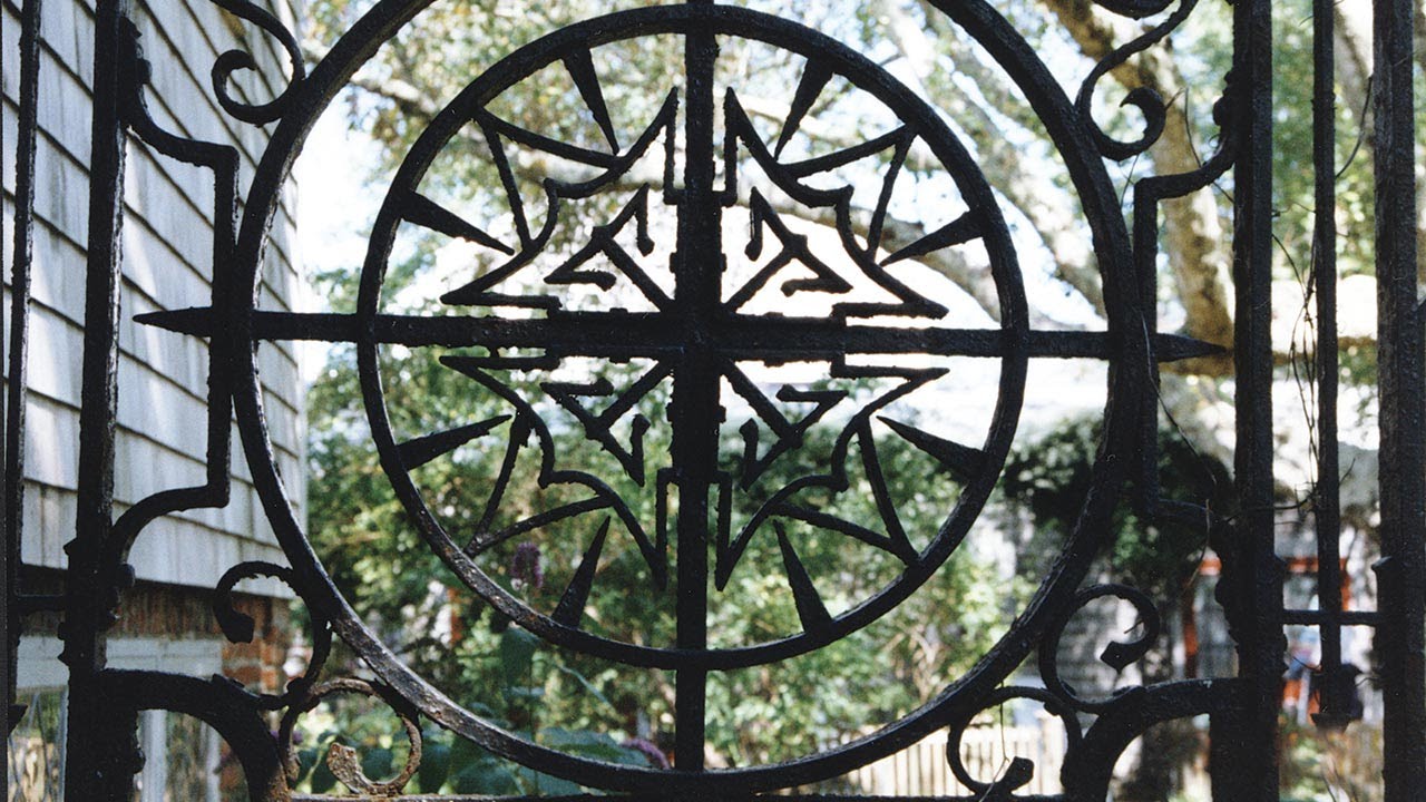 The Wrought-iron Gates - Greater Light on Nantucket