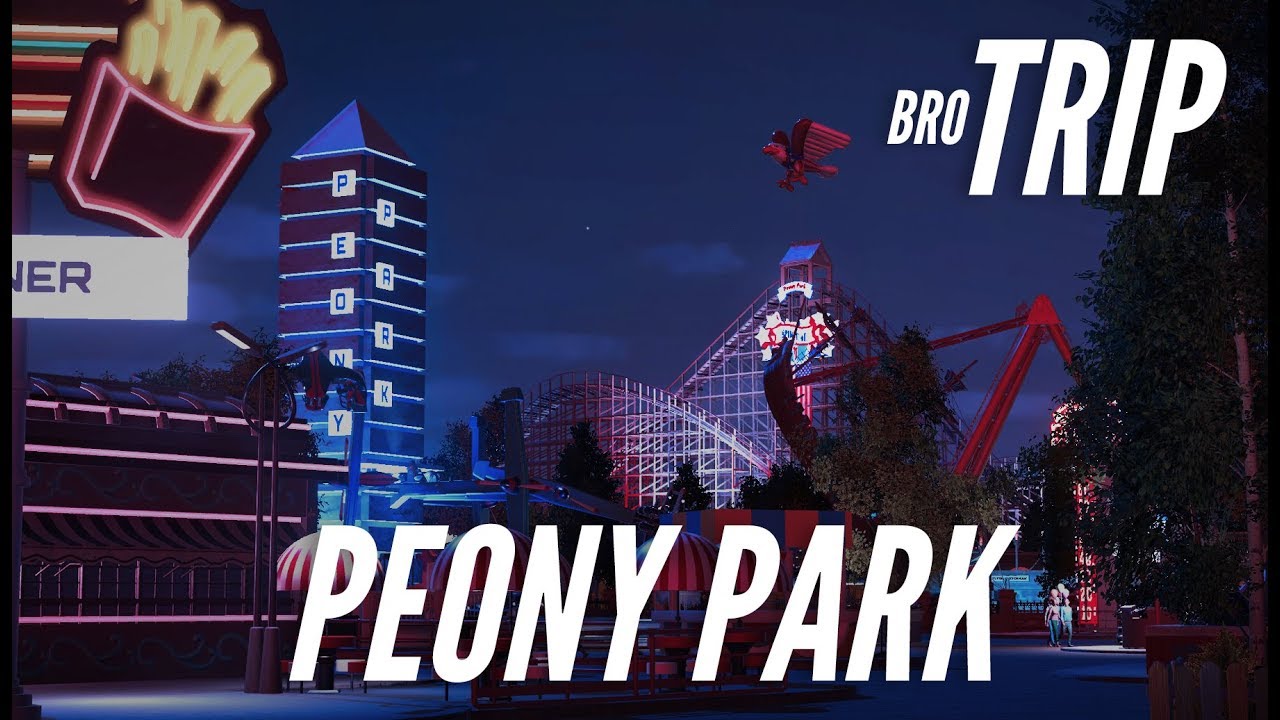 BroTrip - Peony Park by JPalmighT (Planet Coaster Trip Report) HD 60fps