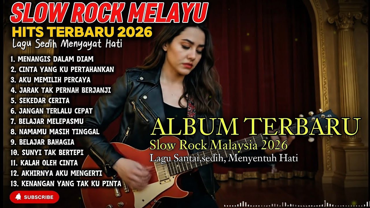 VIRAL TIKTOK ❗ ALBUM SLOW ROCK MELAYU MALAYSIA TERBARU | LAGU SEDIH MENYAYAT HATI 