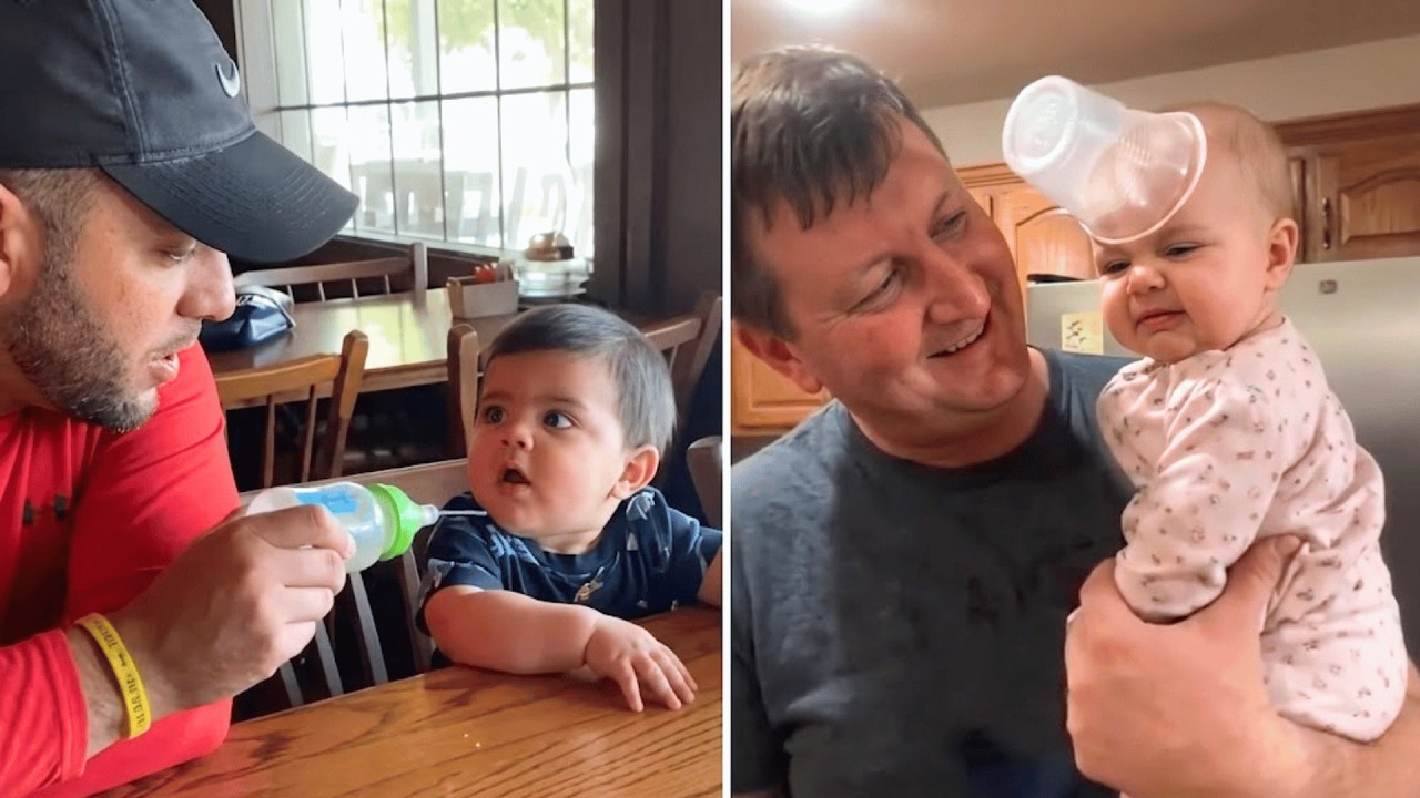 Funny Baby and Daddy Moments🤣 | The Most Adorable Babies and Dads of 2025!😍
