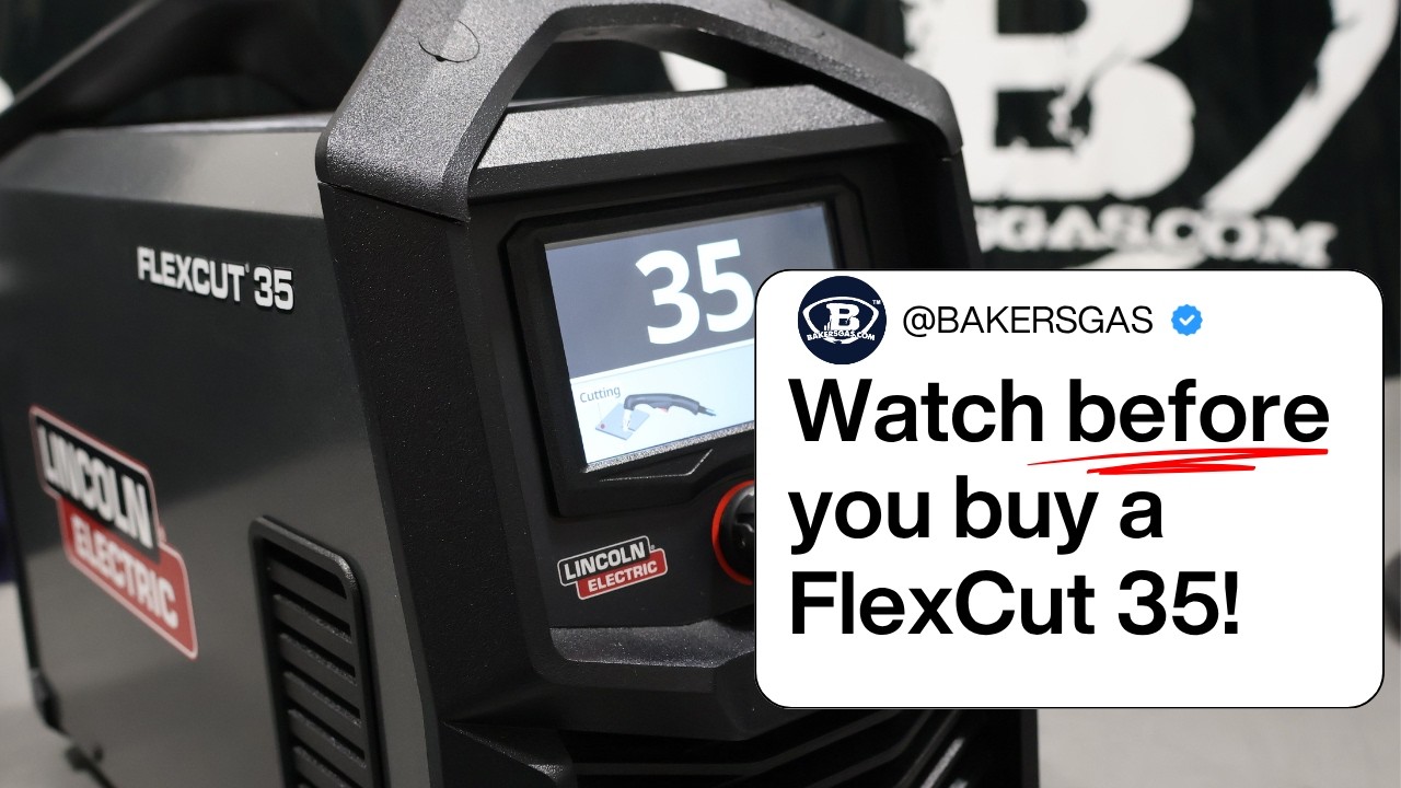 Lincoln New Plasma Cutter Flexcut 35 Review & Demo