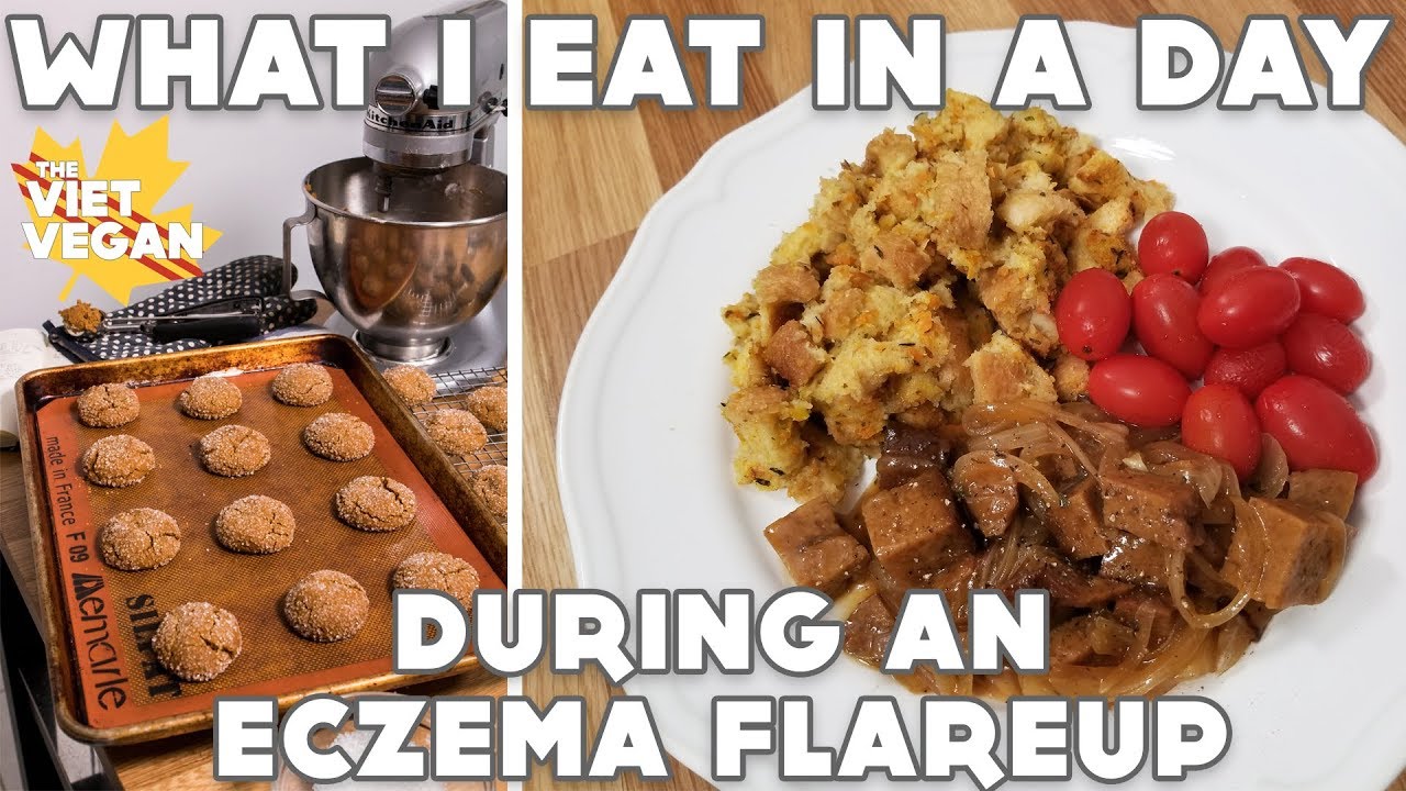 What I Eat In A Day During An Eczema Flareup // VEGAN // Experimenting with Instant Pot!