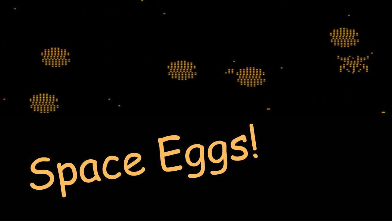 Space Eggs - Apple II Gameplay