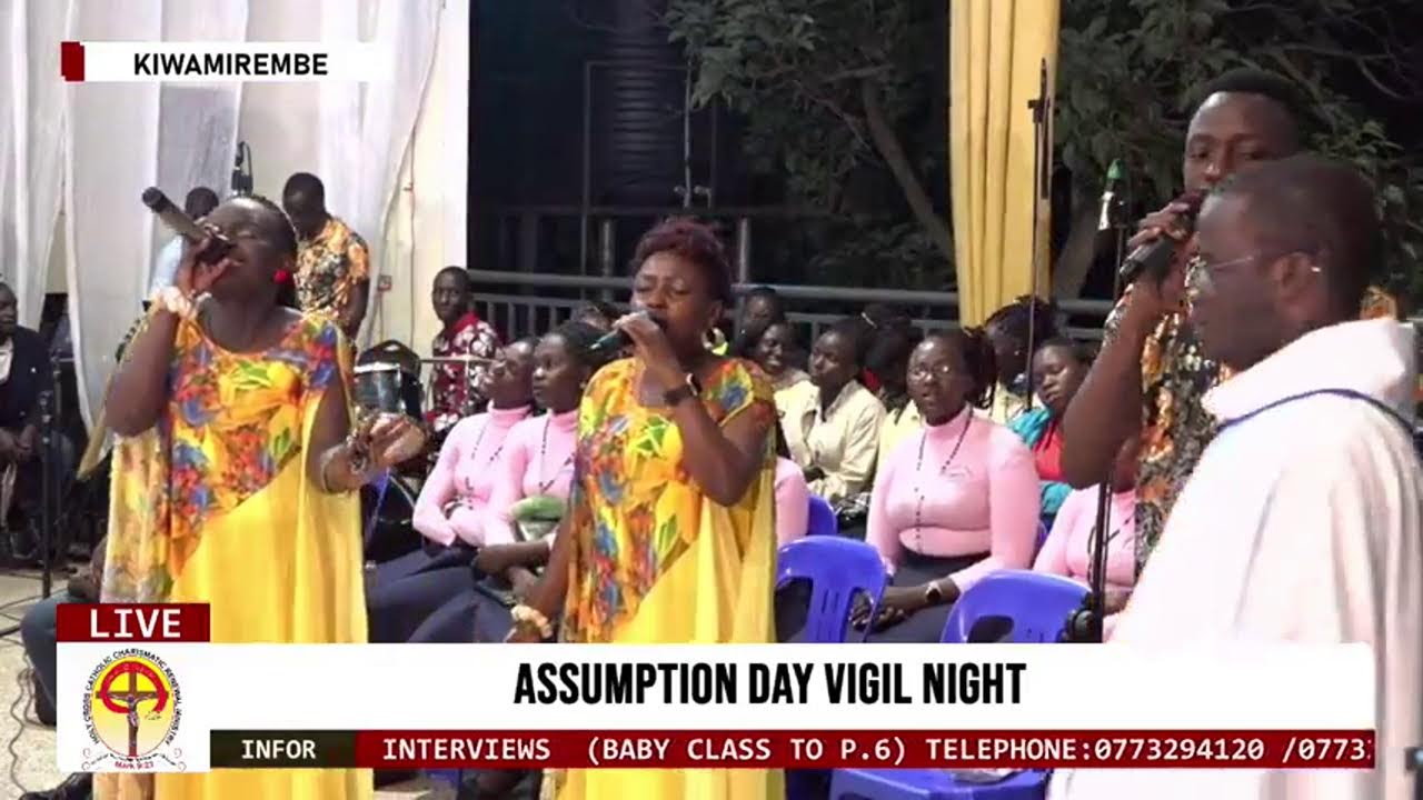 ASSUMPTION DAY VIGIL NIGHT | THE FLAME OF LOVE OF THE IMMACULATE HEART OF MARY