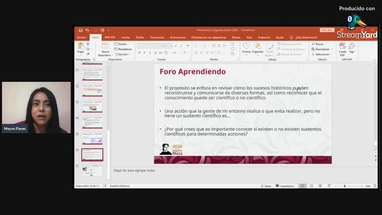 Segunda Sesión de Espacios Abiertos para el Aprendizaje