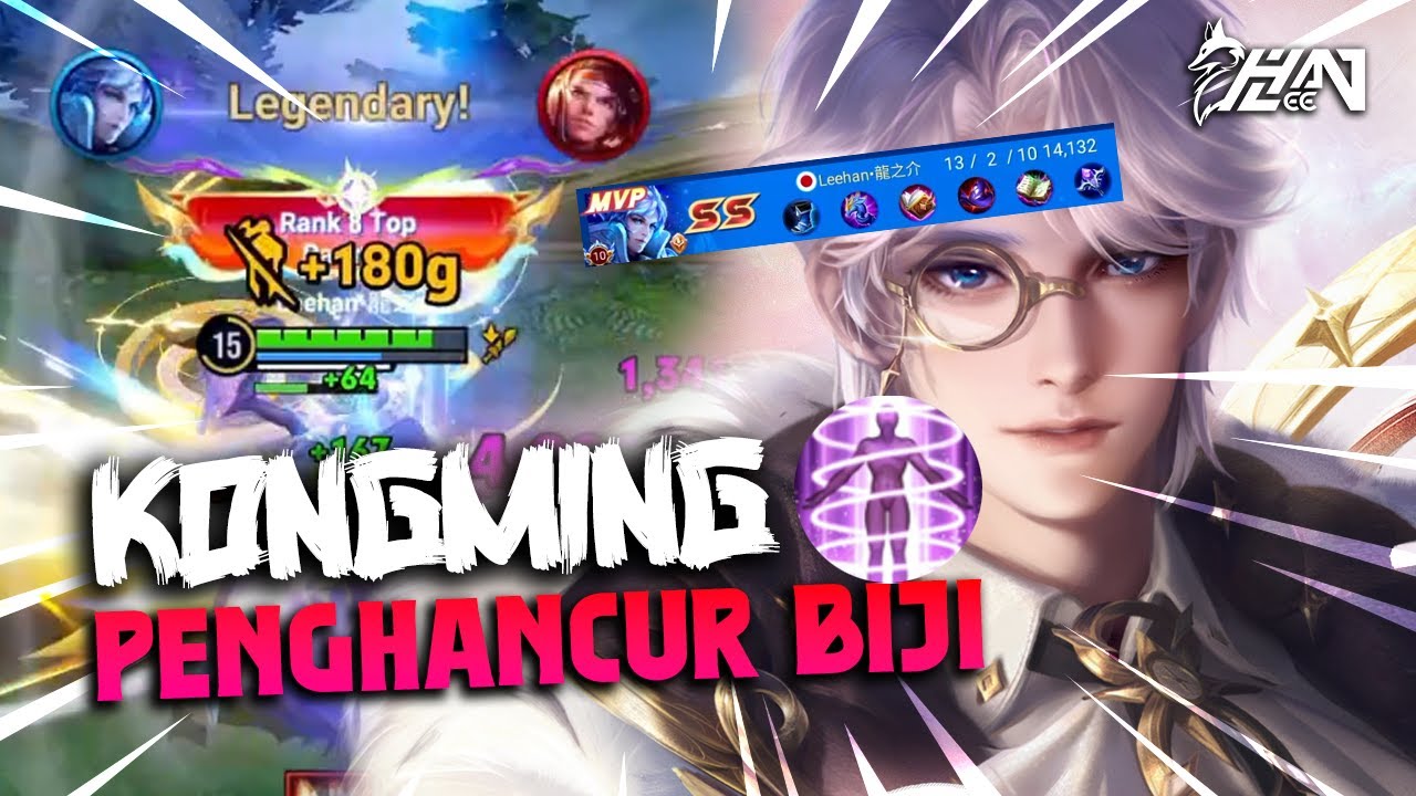 Gua Nyoba Ngebuktiin Kalo Kongming Teleport Gak Jelek & DarkSystem........ - Honor Of Kings