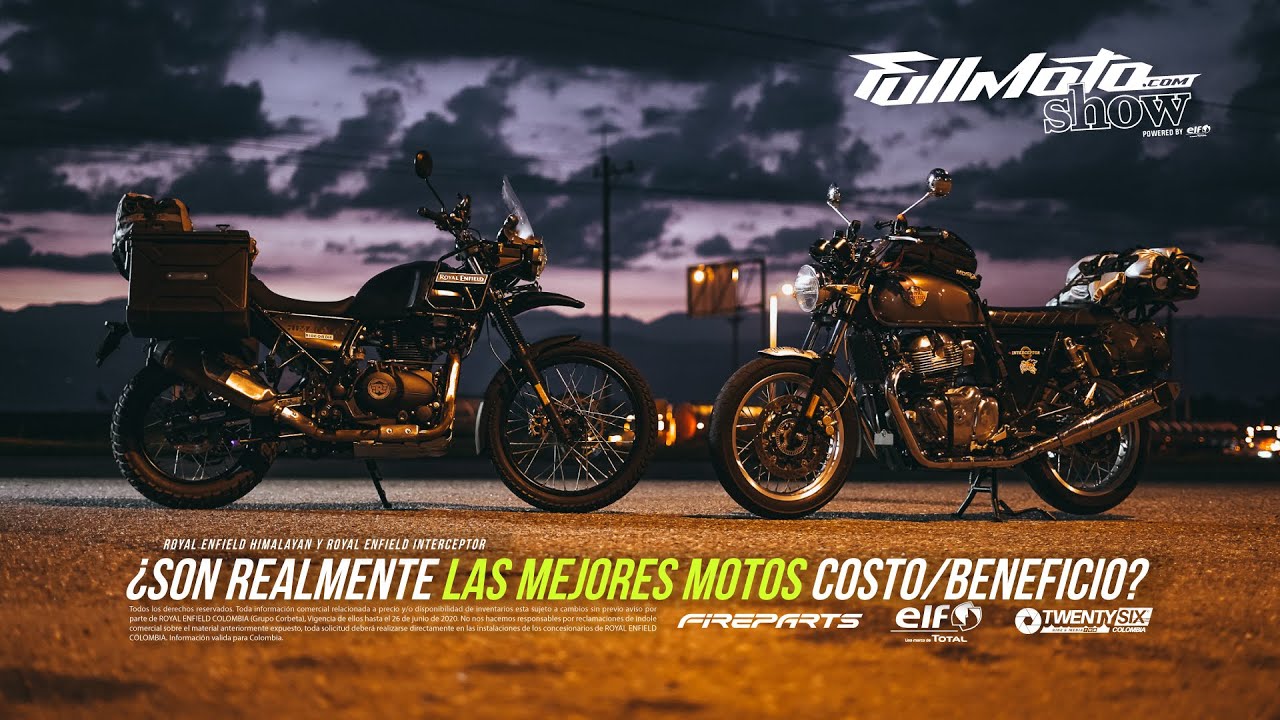 Royal Enfield Himalayan/ RE Interceptor / Fullmoto Show Temporada 2 Episodio 2