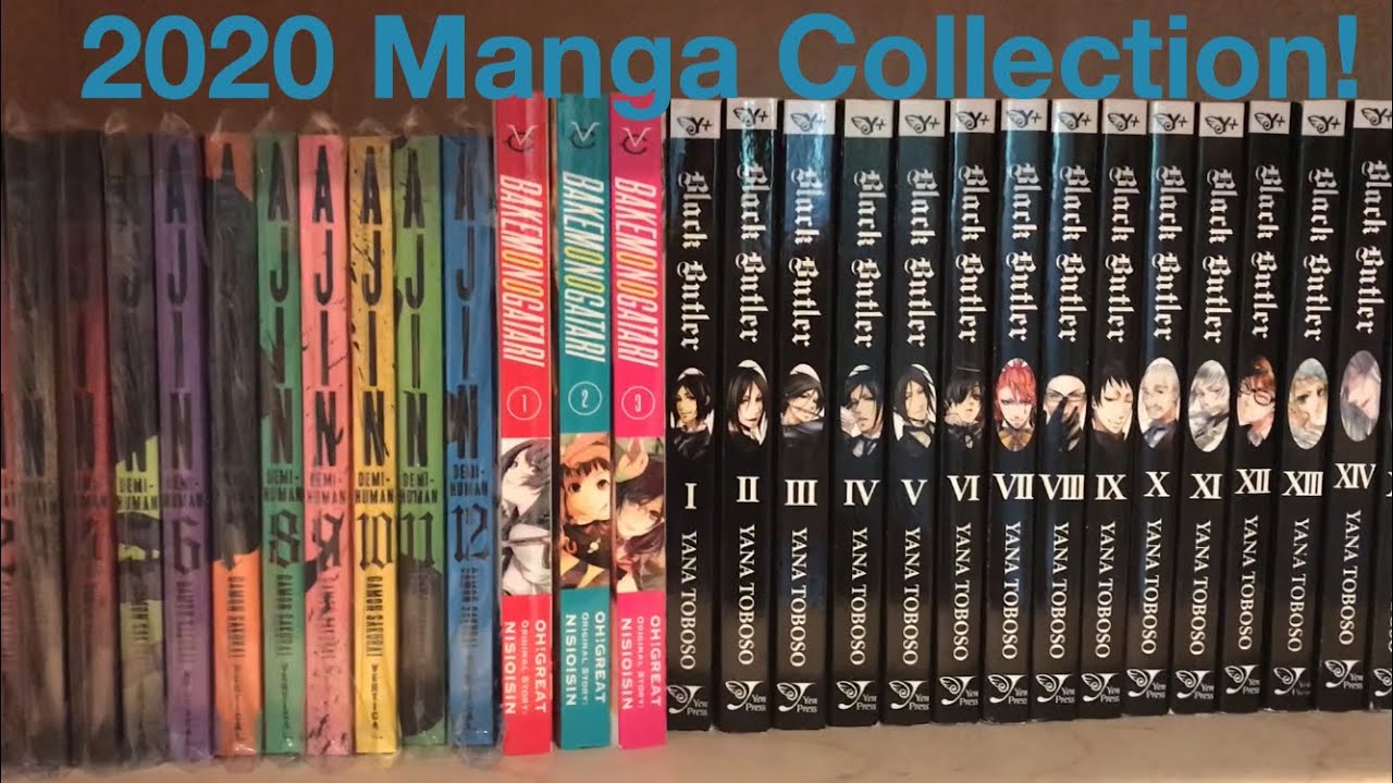 2020 Manga Collection (700+ Volumes)