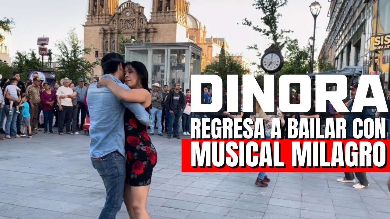 Dinora regresa a bailar con Musical Milagro!💃🏻🕺🏻