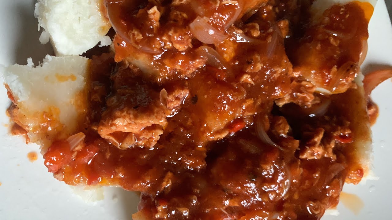 Breakfast-Boiled Yam and Shakshouka! #food #recipe 