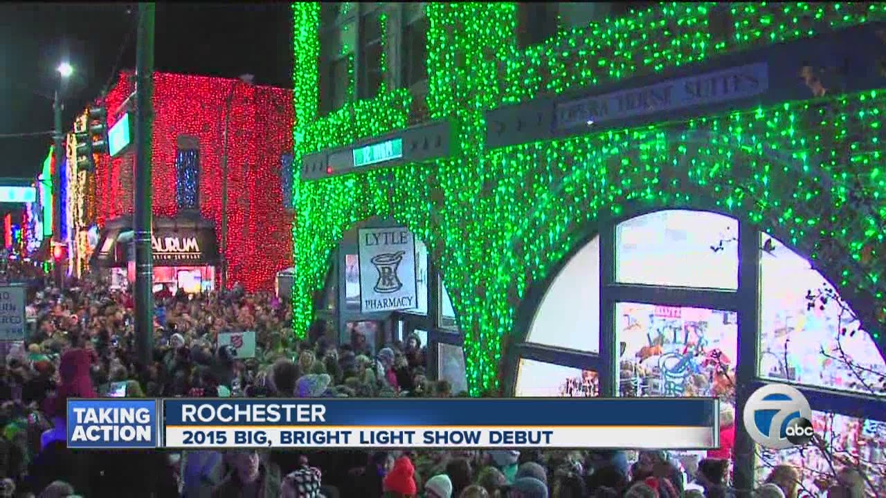 Rochester's big bright light show