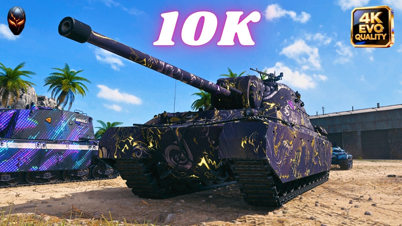 TET-100  10K Damage 8 Kills World of Tanks
